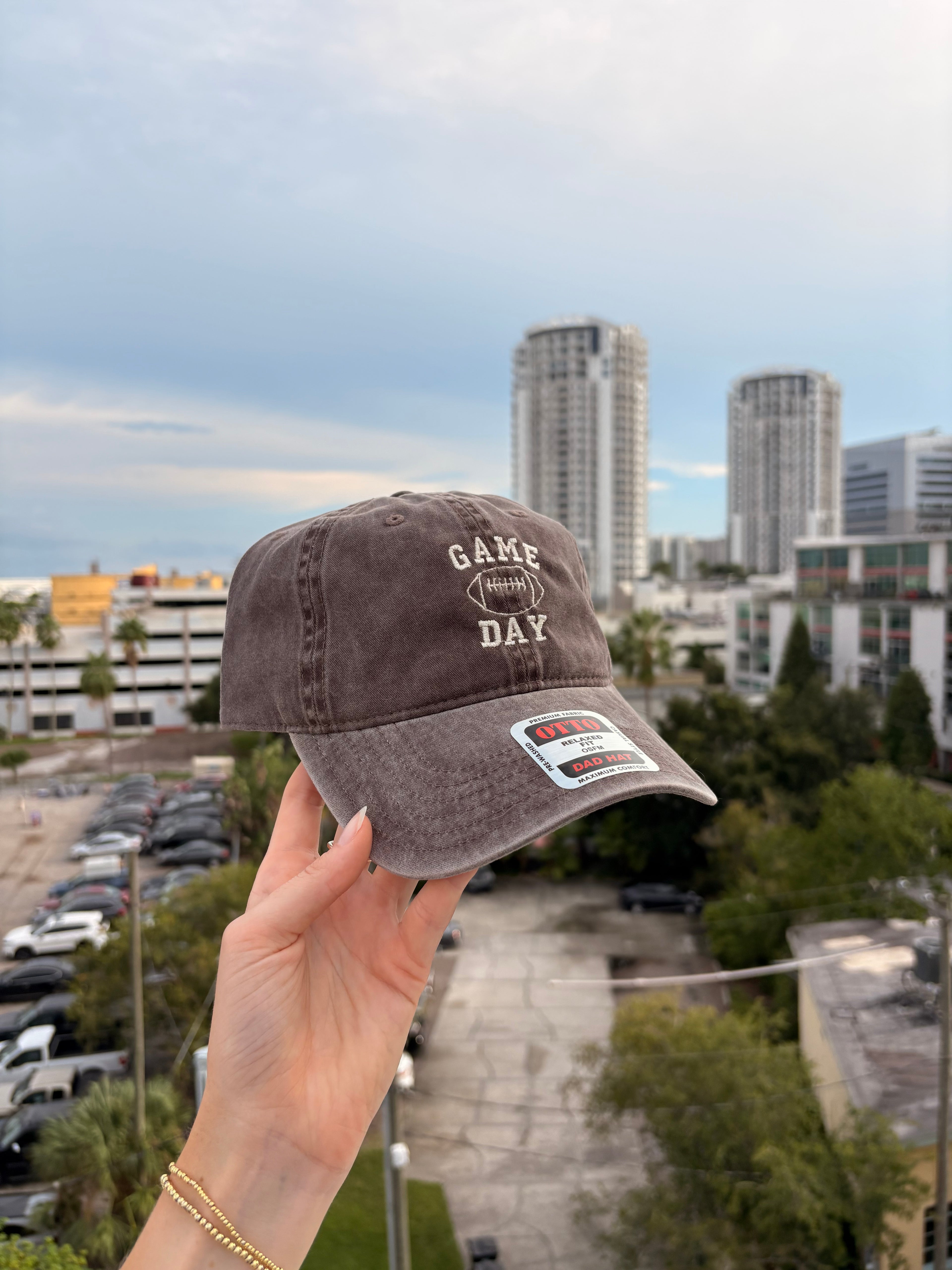 Football Game Day Dad Hat