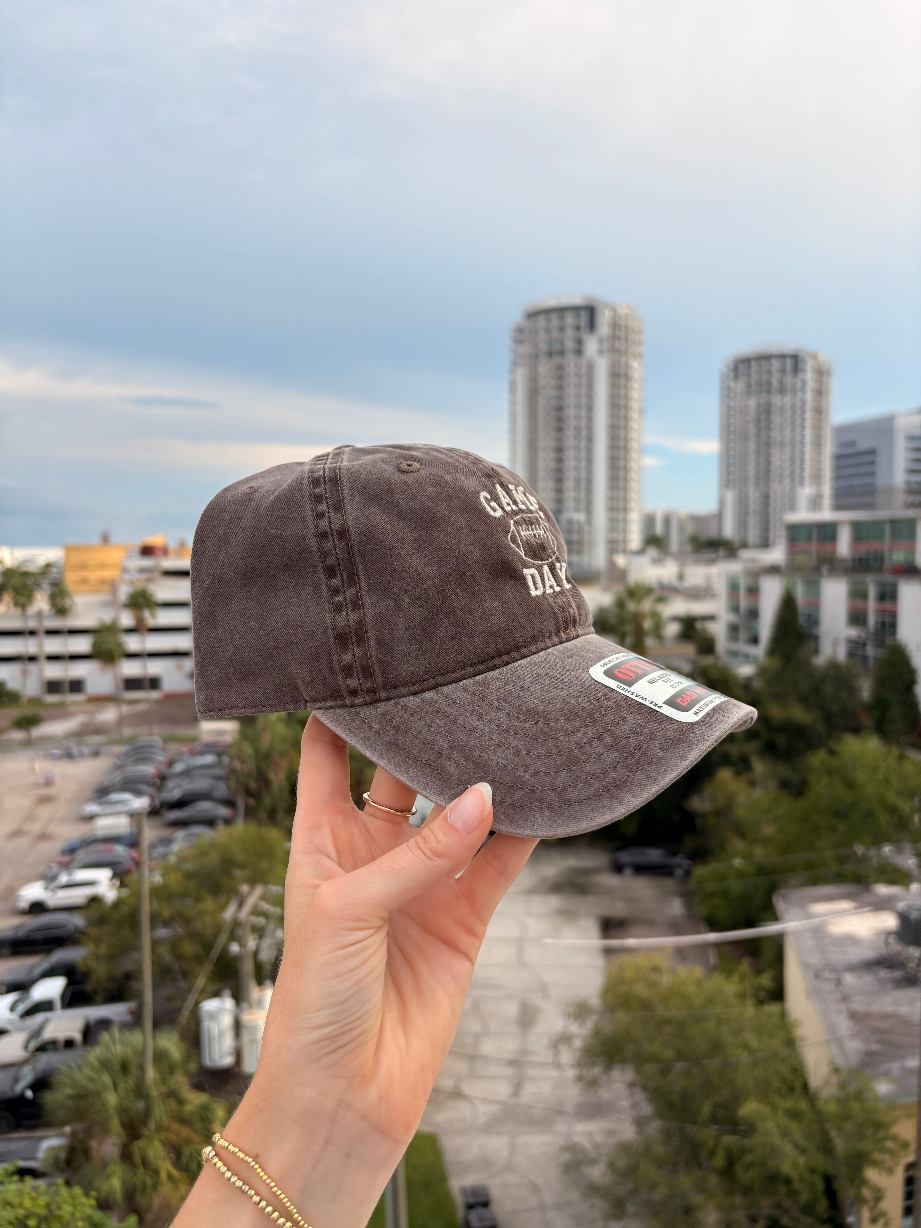 Football Game Day Dad Hat